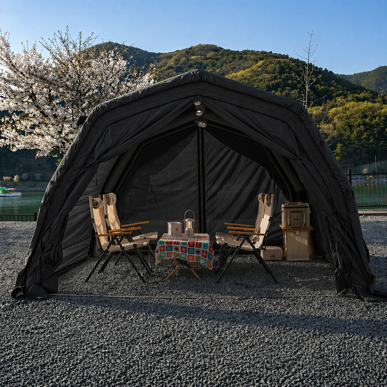 Coody AirTarp Pro Inflatable Canopy for 17.2 Pro, 10.0 Pro & Hub Pro - Black