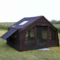 Coody 8 Black - Inflatable Tent House for Camping 1-4 person
