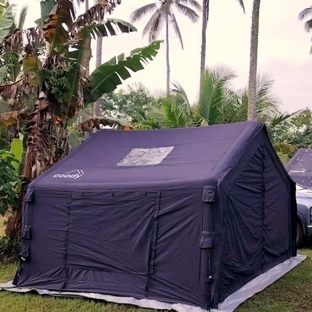 Coody 10 | Rbm Outdoors Inflatable Tent for 2-4 person (Black)