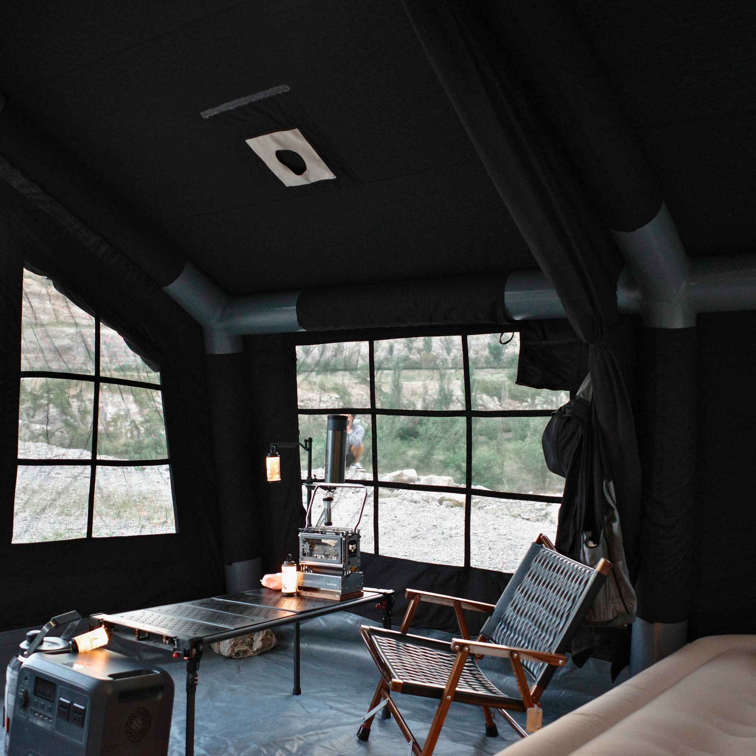 Coody 13.6 | RBM Outdoors Koala 5 Black | Inflatable Tent