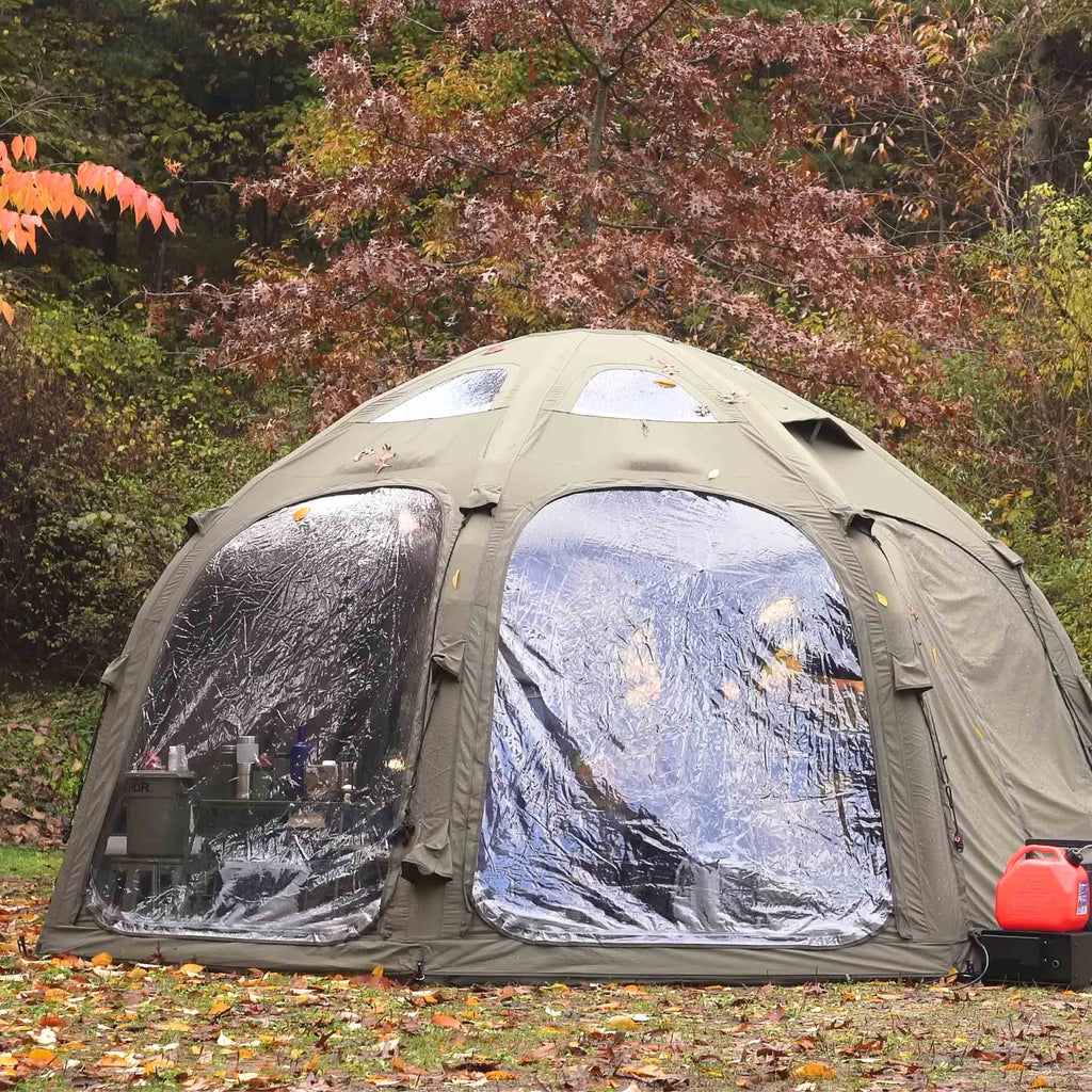 Coody | RBM Inflatable tent Octopus Forest Green for 2-4 person