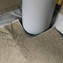 Premium padded tent carpet for large family camping and glamping comfort