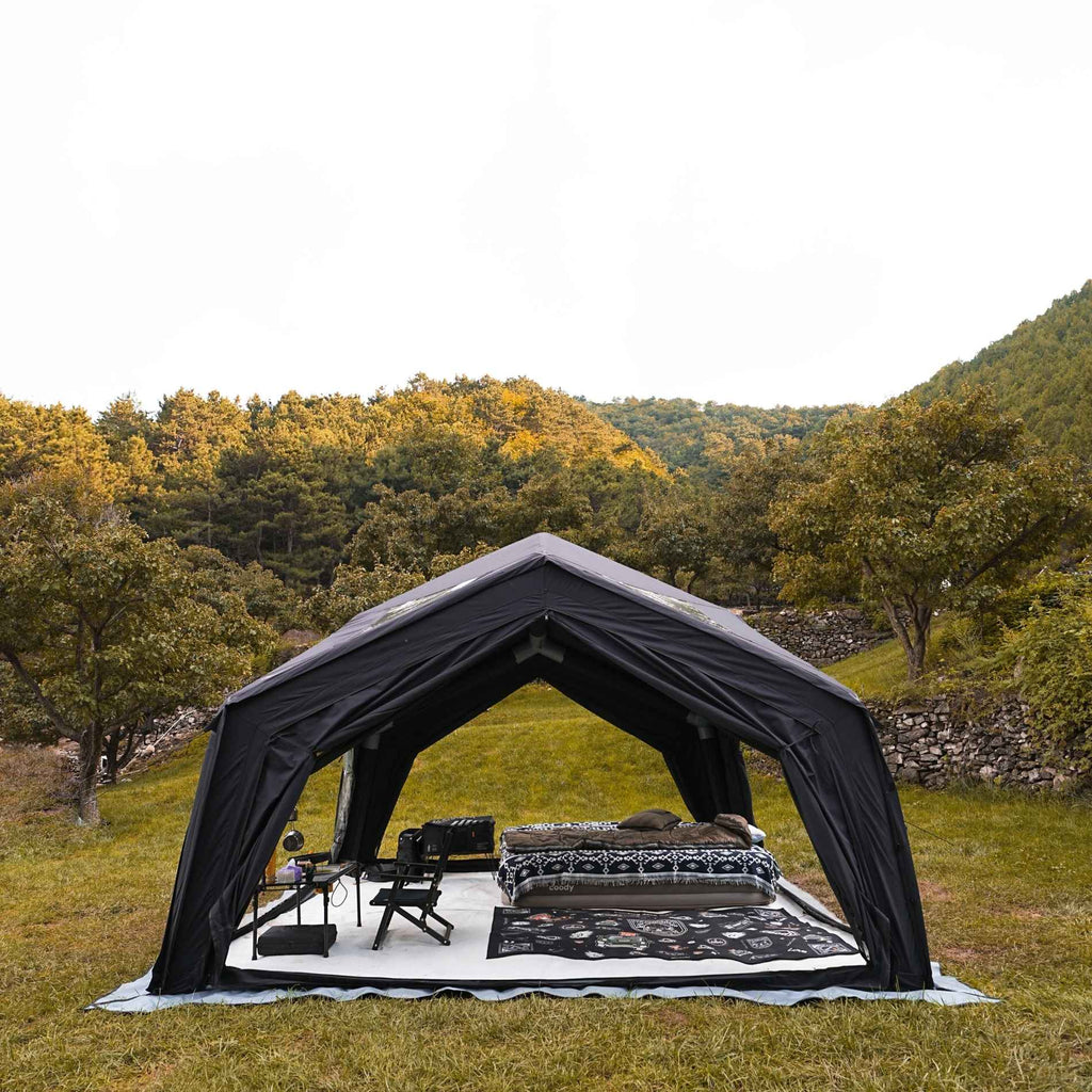 Coody | RBM Hub Shelter Inflatable Tent for 2-6 Person (Black)
