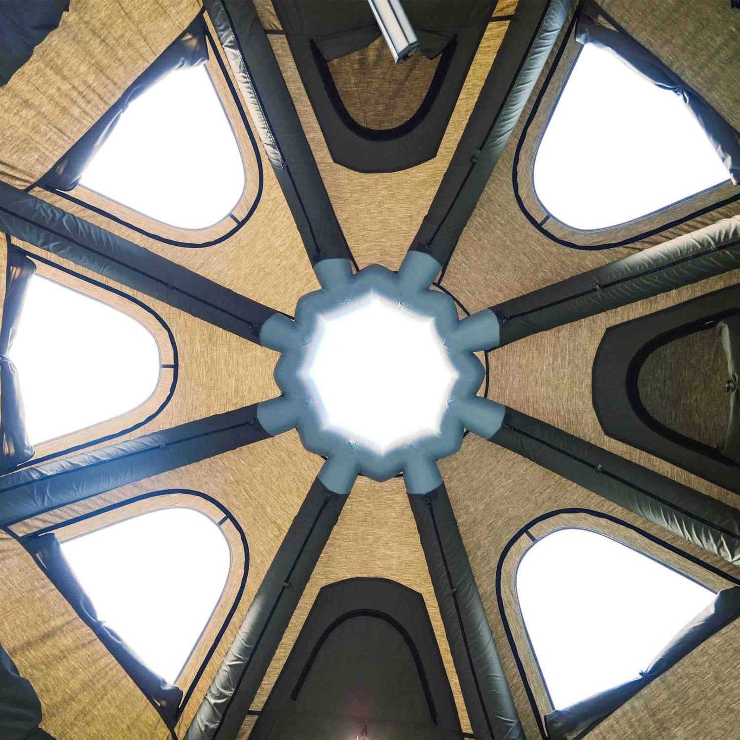 Coody Aurora Dome | RBM Outdoors Inflatable tent Octopus Forest Green for 2-4 person