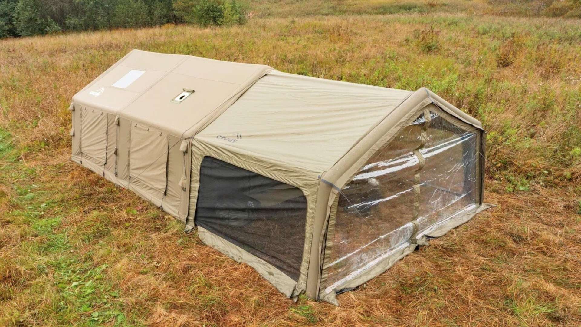 Coody AirTarp Forest Green - Inflatable Canopy for Tent 17.2, 13.6
