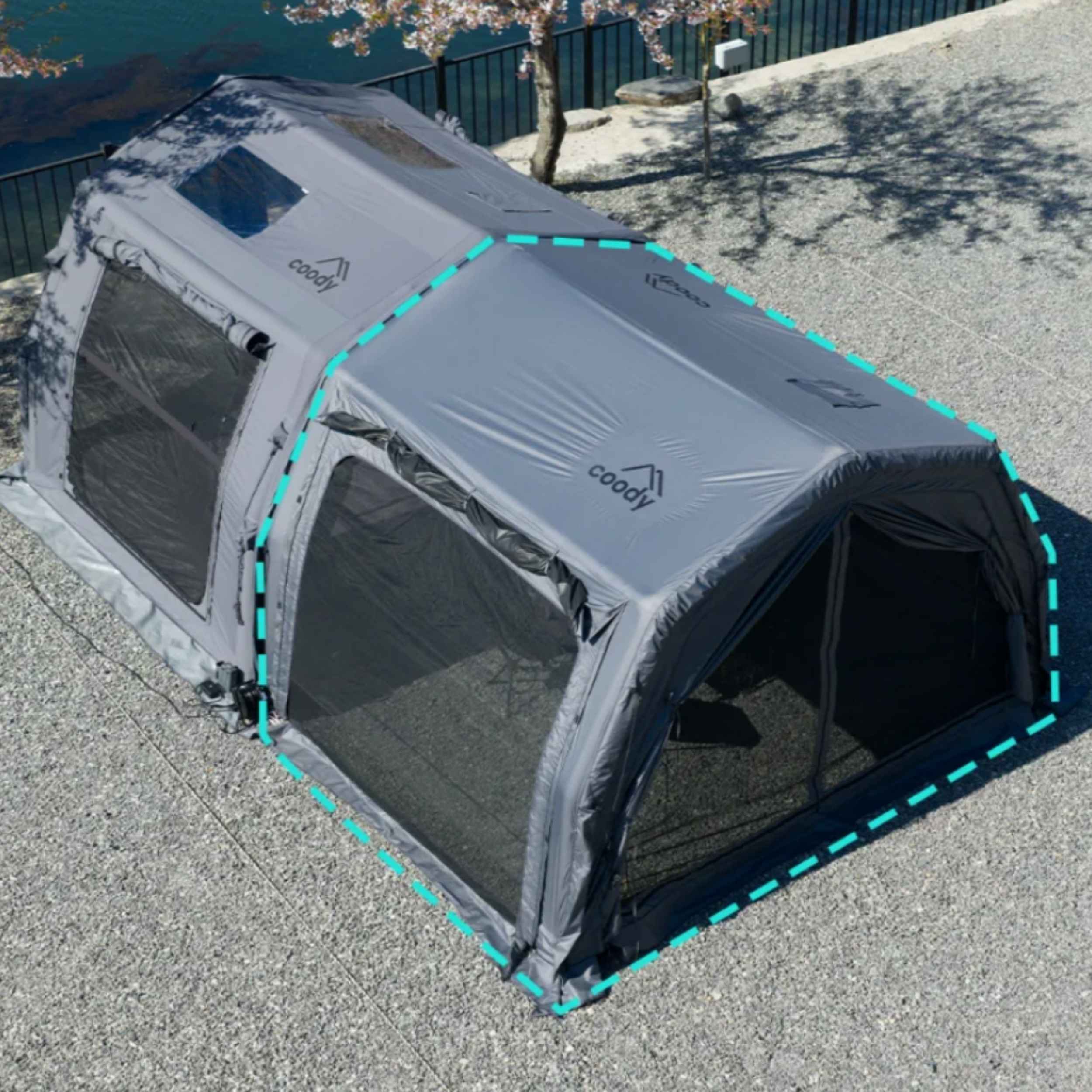 Coody AirTarp Pro Inflatable Canopy for 17.2 Pro, 10.0 Pro & Hub
