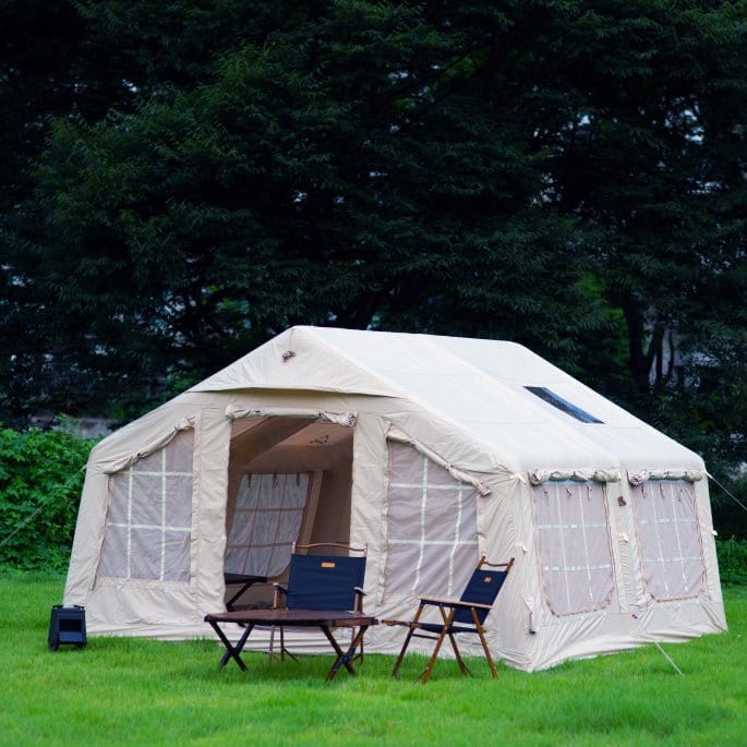 Coody 13.6 (Koala-5) Beige Inflatable Tent for Camping (2-8 Person)