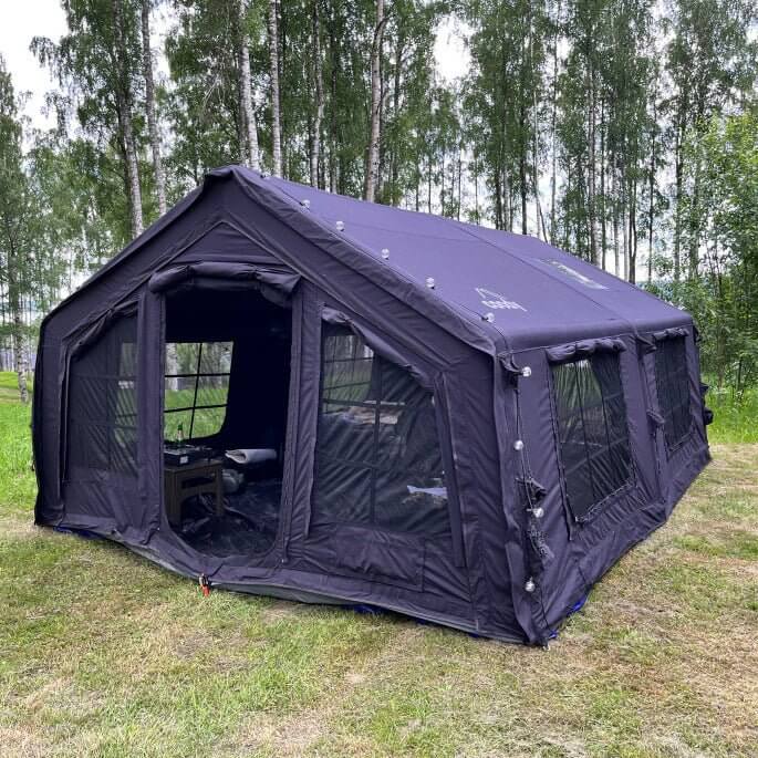 Coody Familia AirTent 17.2 PRO Black Inflatable Tent (2-10 Person)