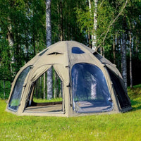 Coody Aurora Dome | RBM Outdoors Inflatable tent Octopus Forest Green for 2-4 person