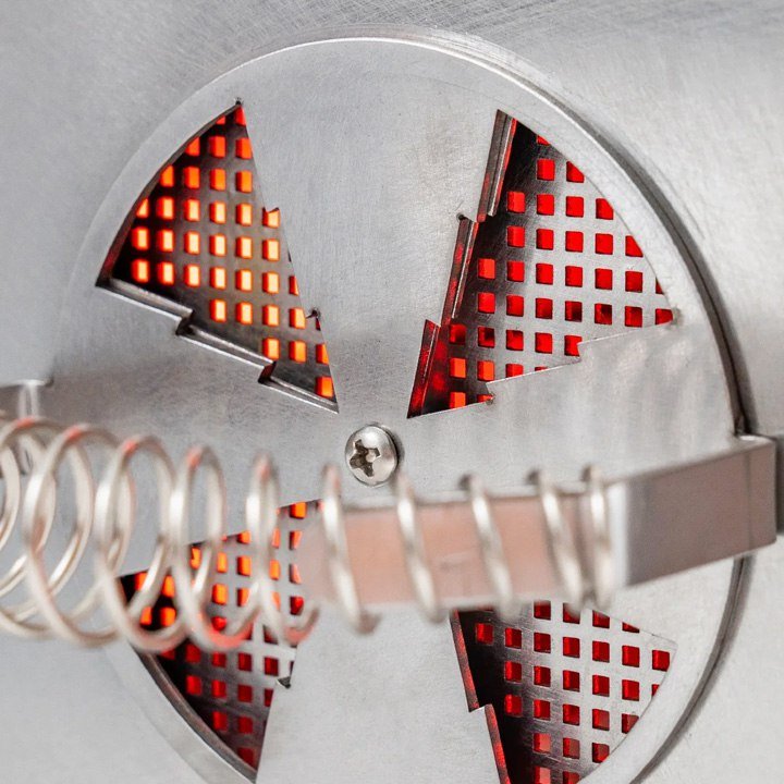 Small wood stove for hot tent cooking and winter camping comfort