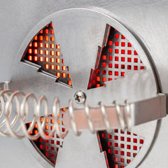 Small wood stove for hot tent cooking and winter camping comfort