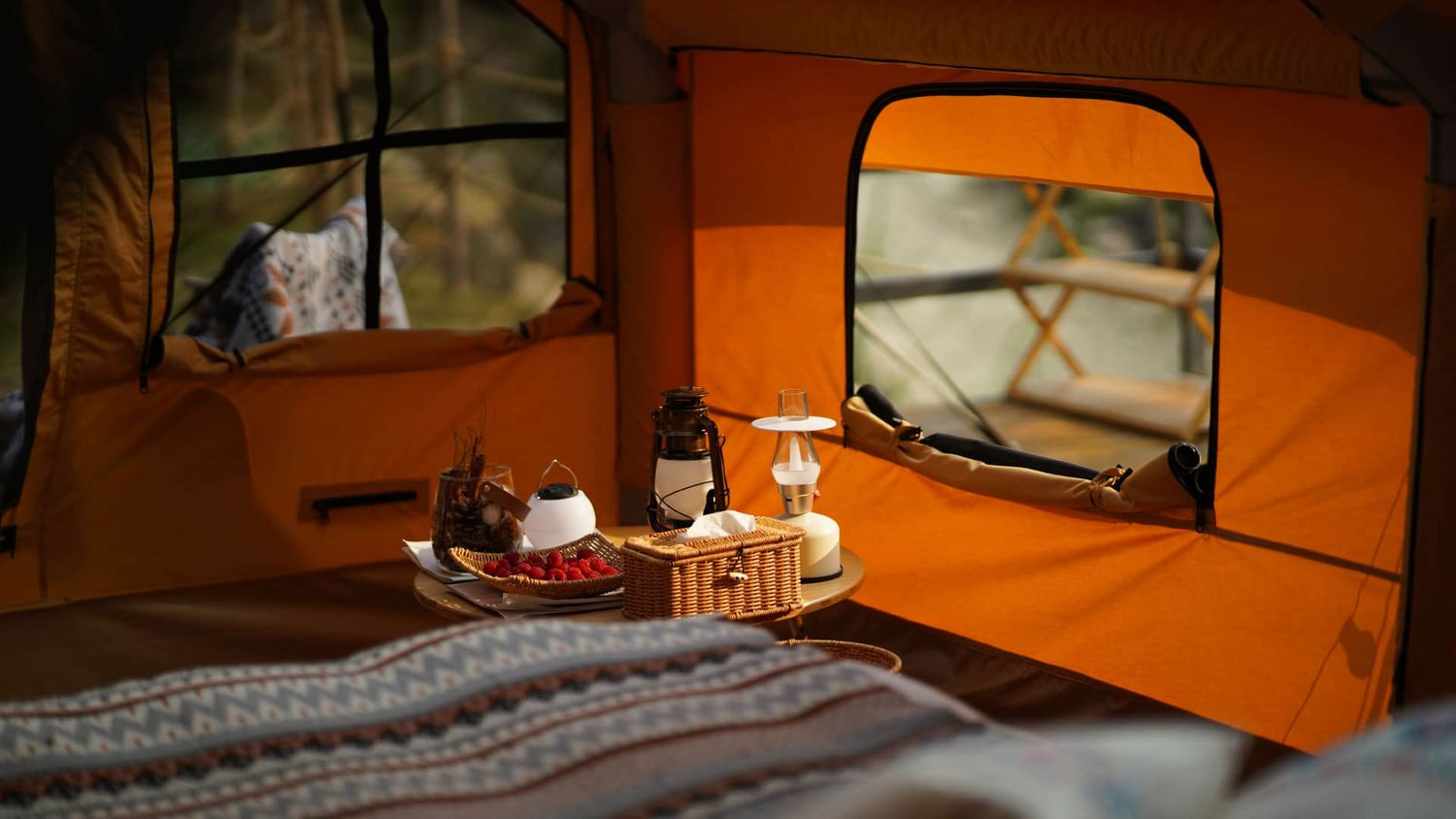 RBM Panda Large Forest Green- Inflatable Tent for Camping (2-6 person) - RBM Outdoors