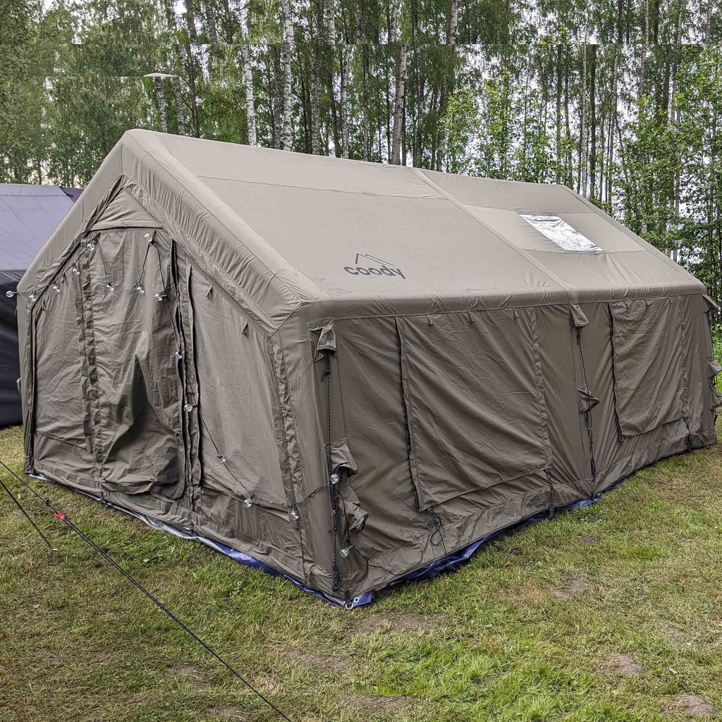 Coody | RBM Inflatable tent  Koala 5 Forest Green for 2-8 person